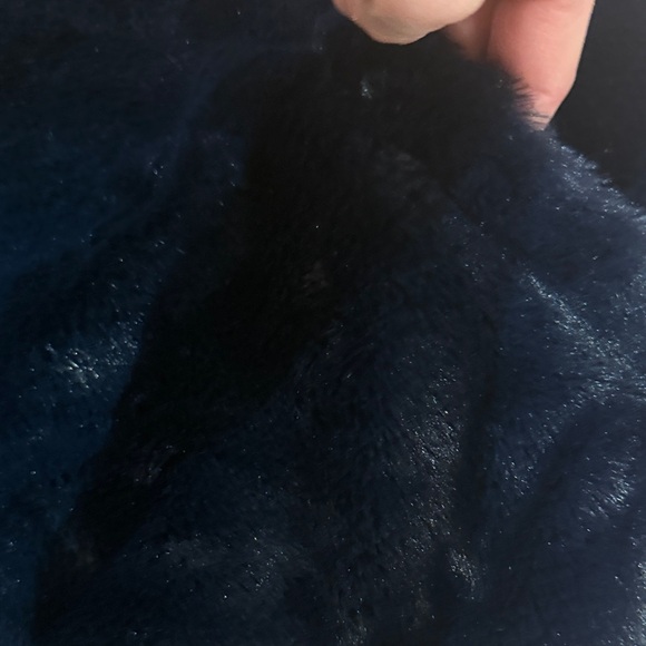 Reversible Faux Fur Hooded Puffer Jacket REBECCA MINKOFF - Picture 12 of 17